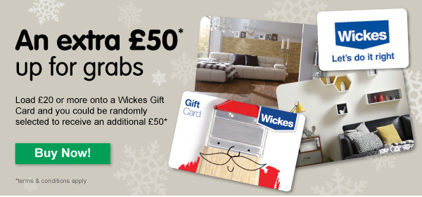 Wickes Gift Cards