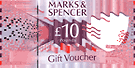 Marks & Spencer Gift Vouchers