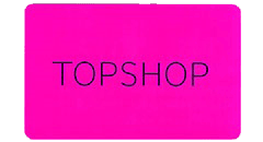 Topshop Gift Card